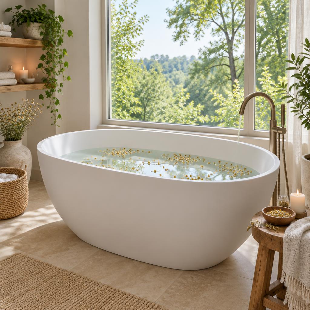 Chamomile-Honey Bath Soak