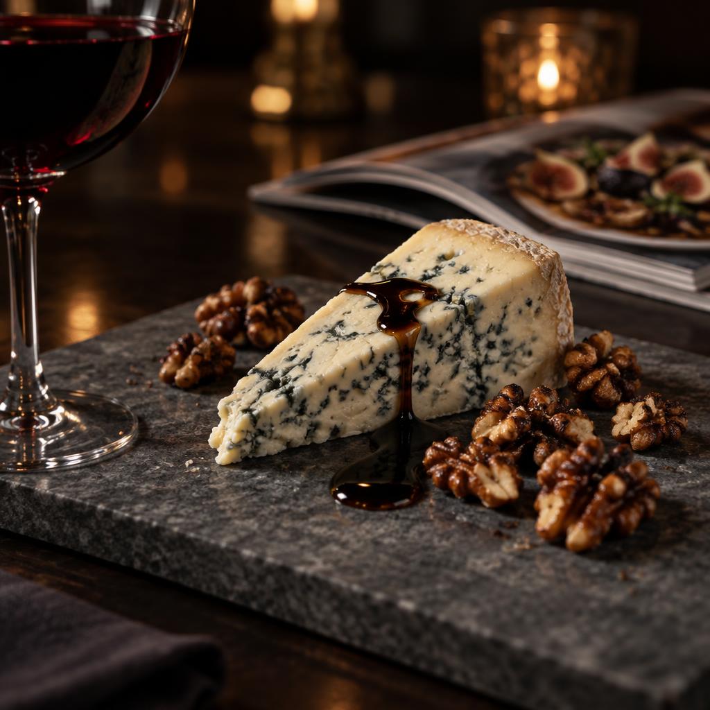 Walnuts, Blue Cheese & Dark Honey